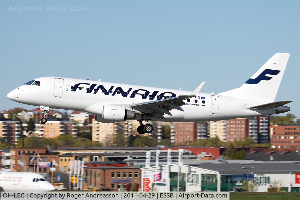 OH-LEG, 2005 Embraer 170LR (ERJ-170-100LR) C/N 17000107, New livery