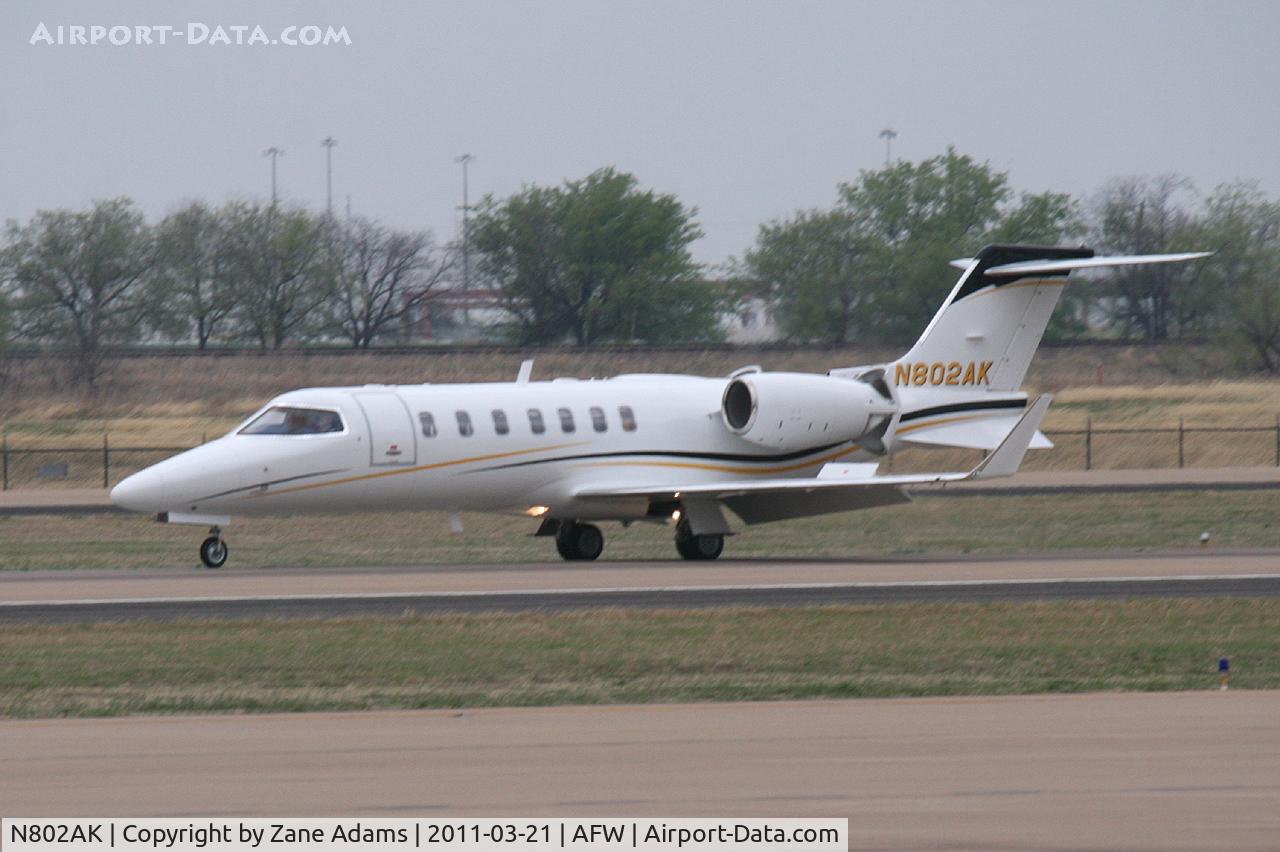 N802AK, 2010 Learjet 45 C/N 2128, At Alliance Airport - Fort Worth, TX