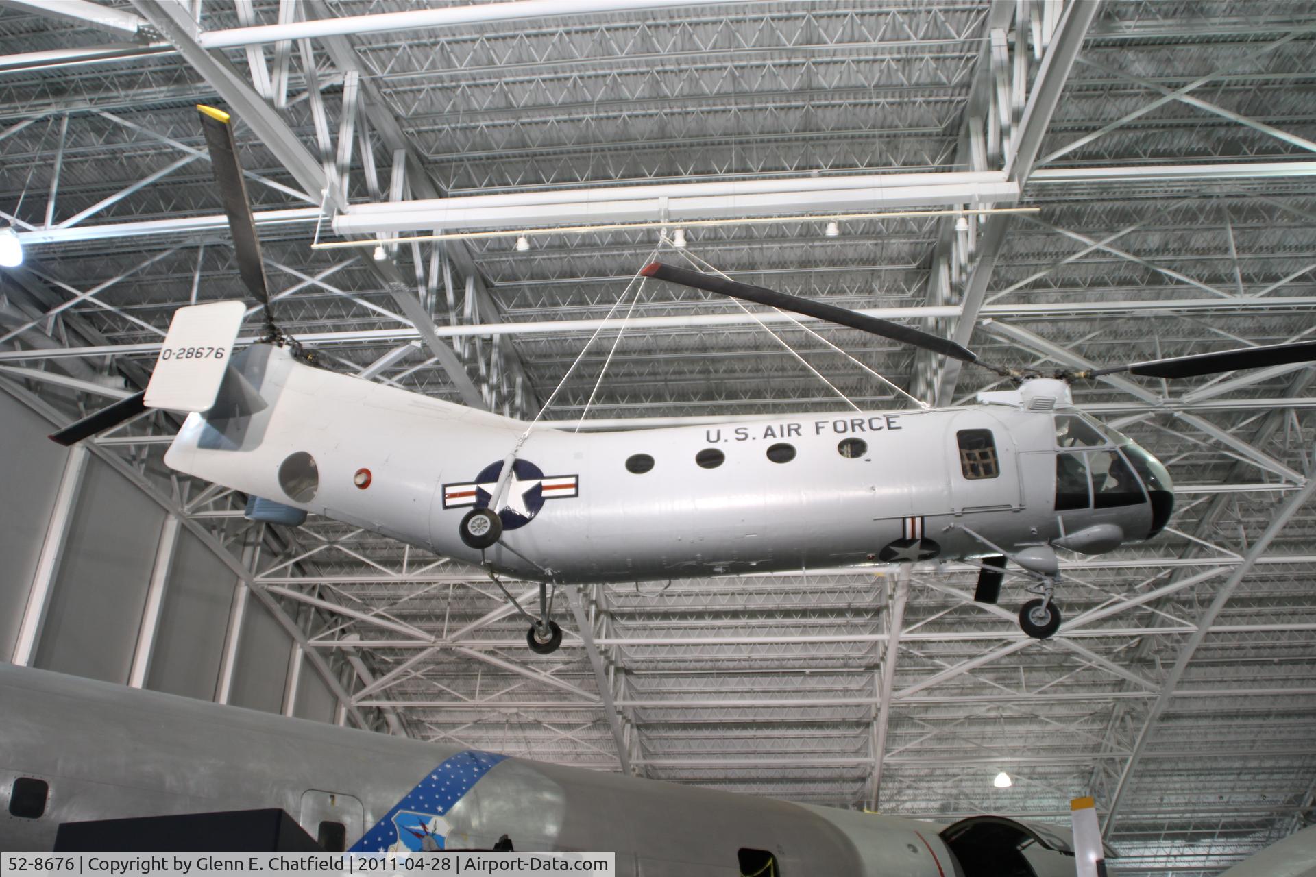 52-8676, 1952 Piasecki CH-21B Workhorse C/N B.39, At the Strategic Air & Space Museum