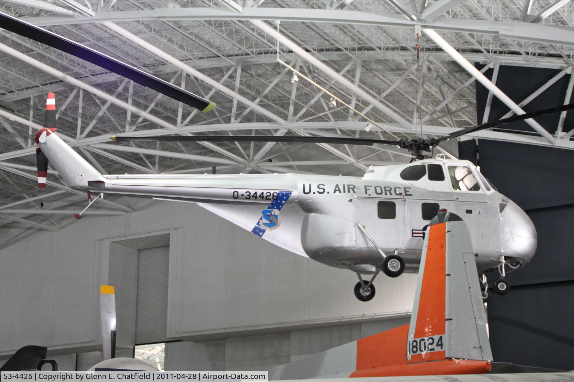 53-4426, 1952 Sikorsky H-19B Chickasaw C/N 55734, At the Strategic Air & Space Museum, Ashland, NE