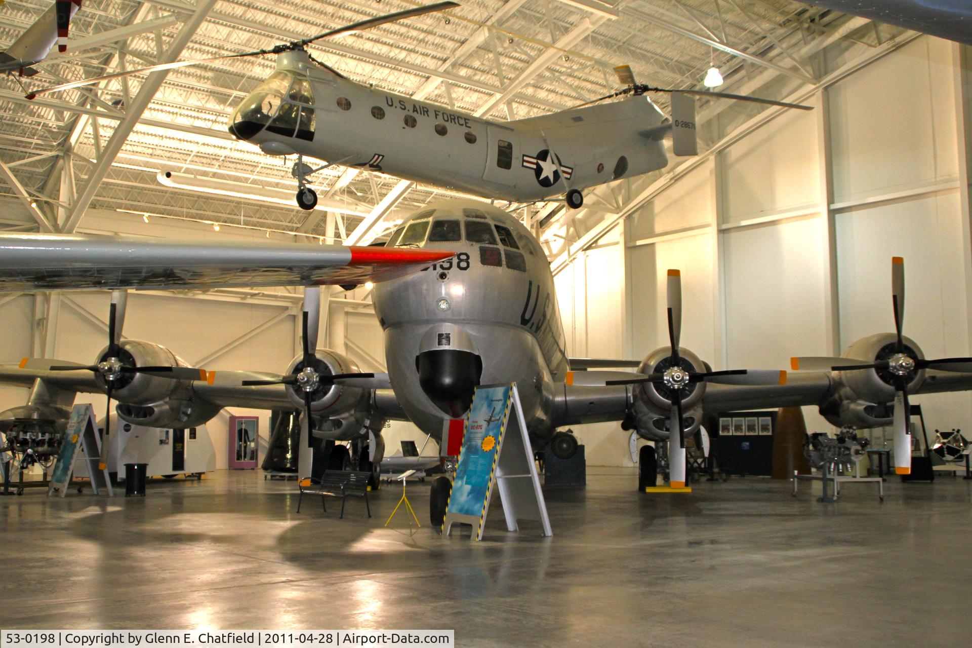 53-0198, 1953 Boeing KC-97G Stratofreighter C/N 16980, At the Strategic Air & Space Museum, Ashland, NE