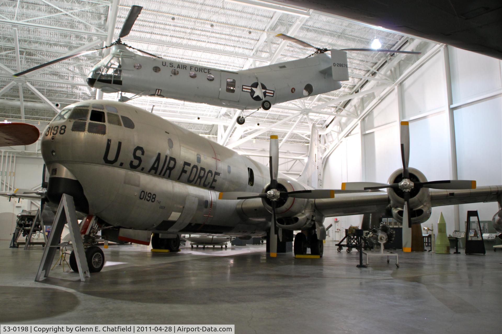 53-0198, 1953 Boeing KC-97G Stratofreighter C/N 16980, At the Strategic Air & Space Museum, Ashland, NE