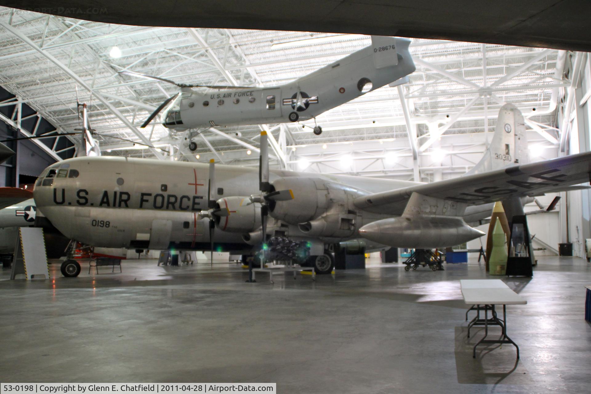 53-0198, 1953 Boeing KC-97G Stratofreighter C/N 16980, At the Strategic Air & Space Museum, Ashland, NE