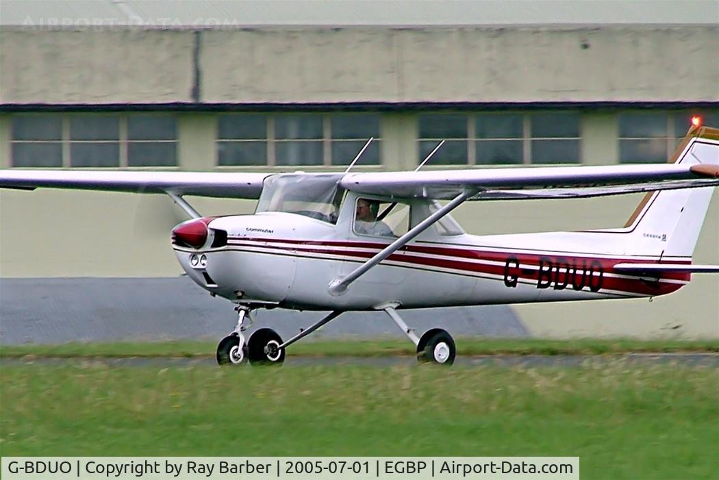 G-BDUO, 1976 Reims F150M C/N 1304, R/Cessna F.150M [1304] Kemble~G 01/07/2005