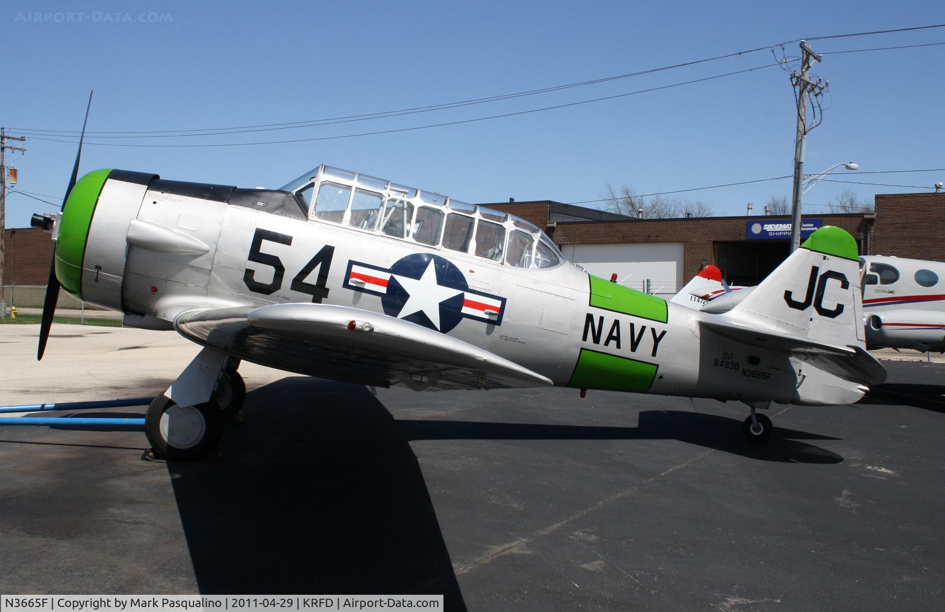 N3665F, North American SNJ-5 Texan Texan C/N 84930, North American SNJ-5