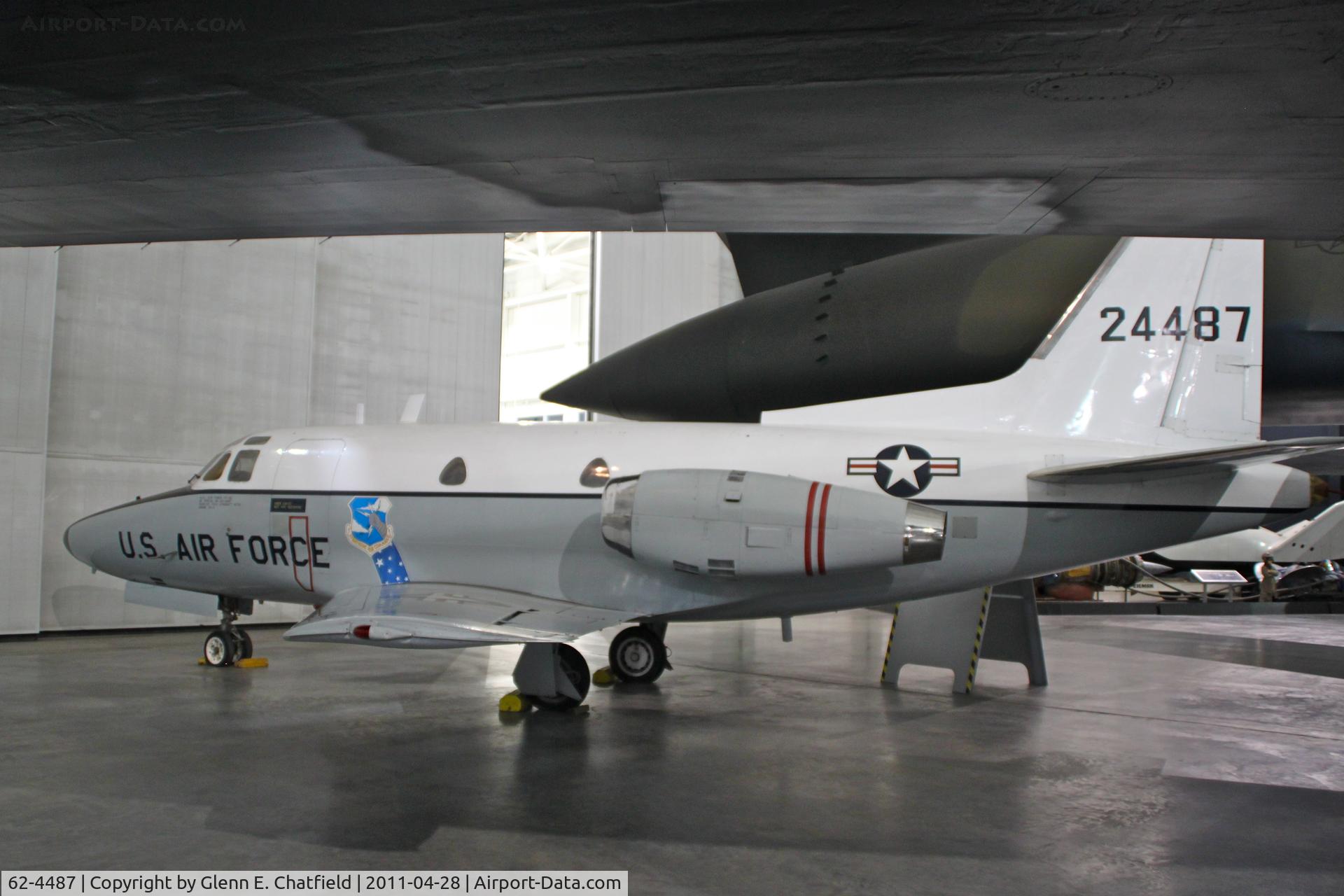 62-4487, 1962 North American CT-39A Sabreliner C/N 276-40, At the Strategic Air & Space Museum, Ashland, NE