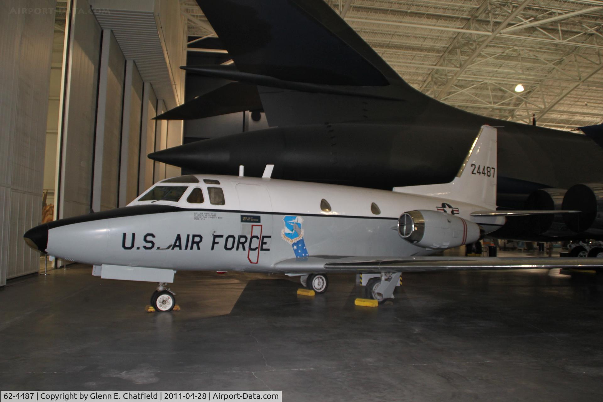 62-4487, 1962 North American CT-39A Sabreliner C/N 276-40, At the Strategic Air & Space Museum, Ashland, NE
