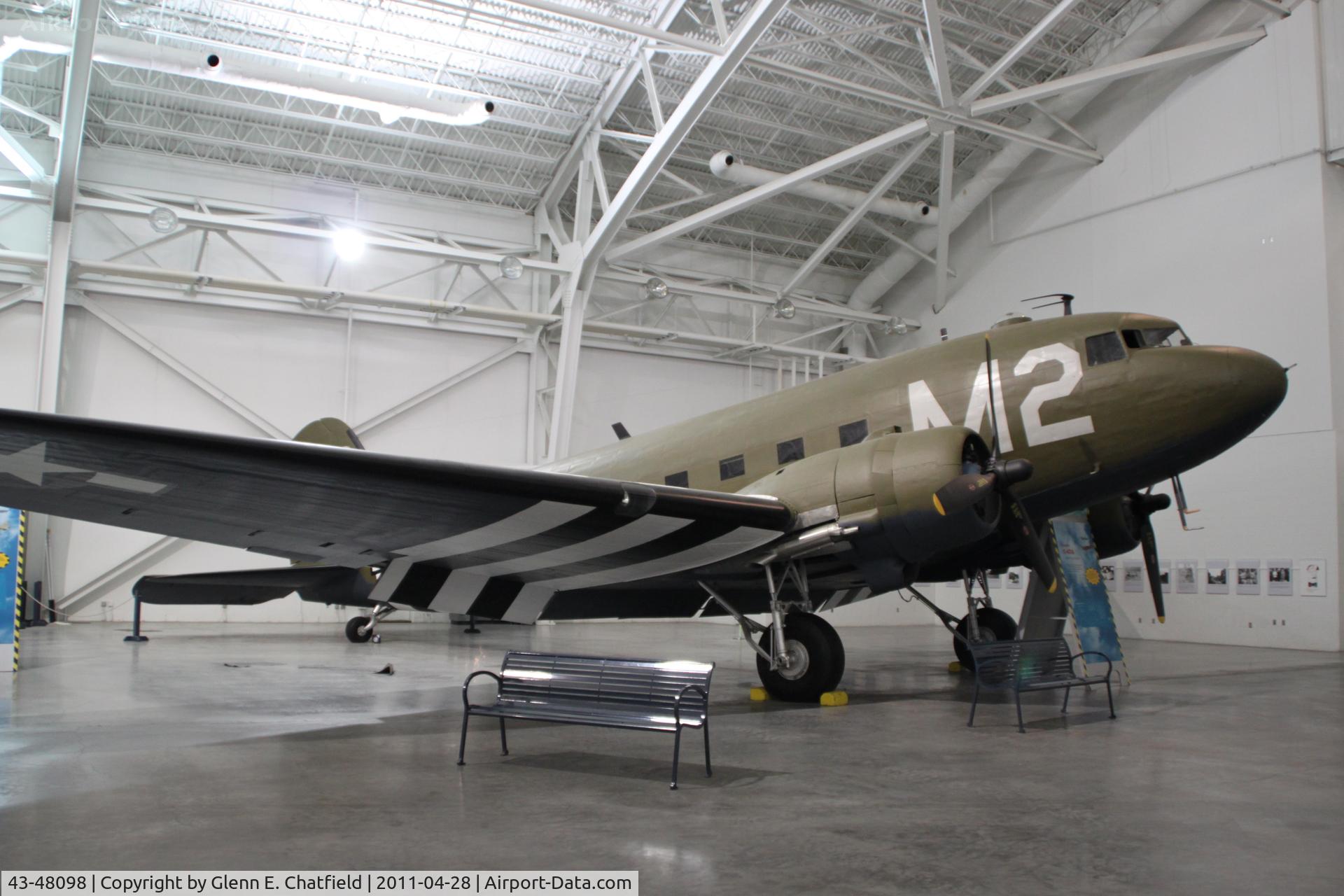43-48098, 1943 Douglas C-47A-30-DK Skytrain C/N 13914/25359, At the Strategic Air & Space Museum, Ashland, NE