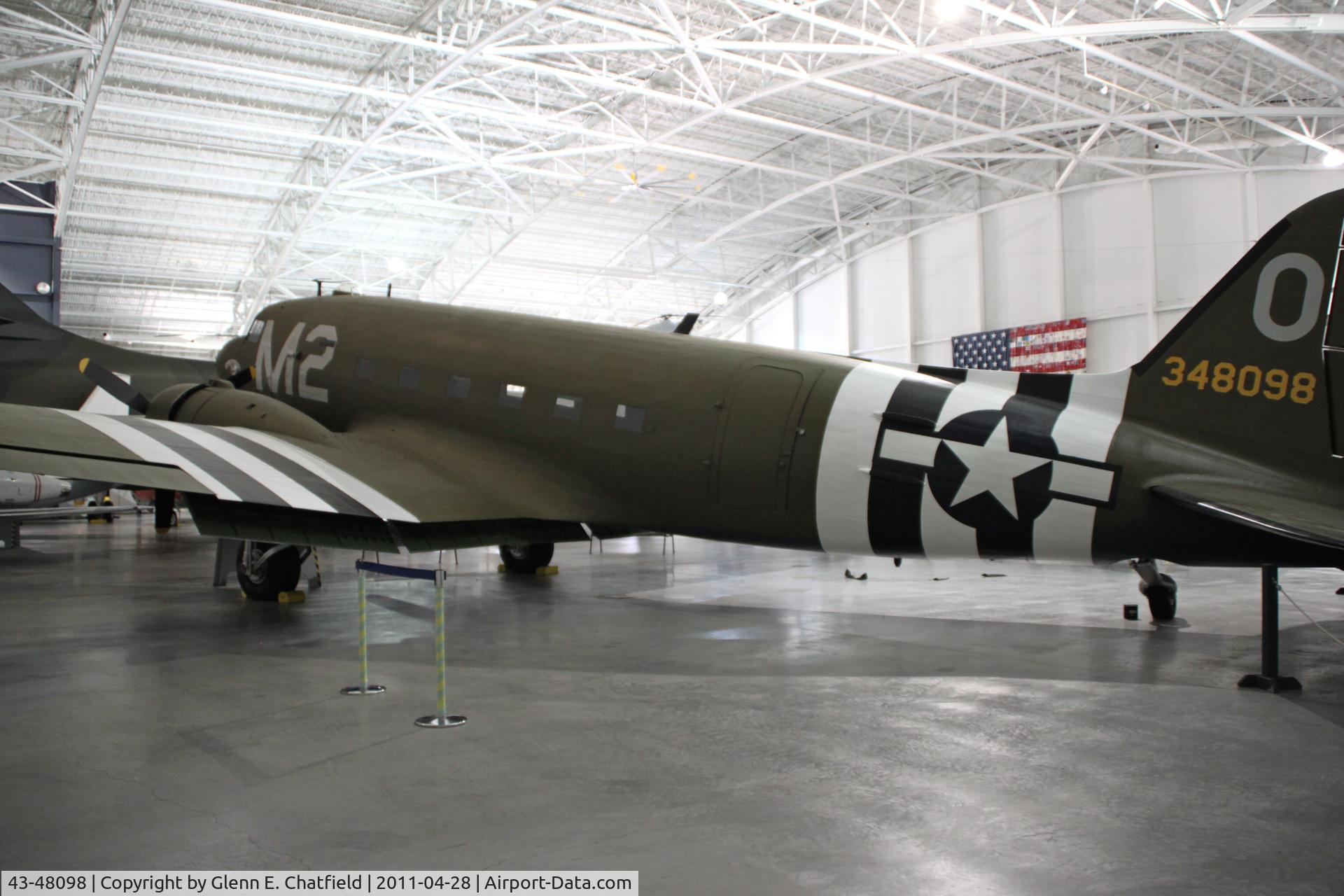 43-48098, 1943 Douglas C-47A-30-DK Skytrain C/N 13914/25359, At the Strategic Air & Space Museum, Ashland, NE
