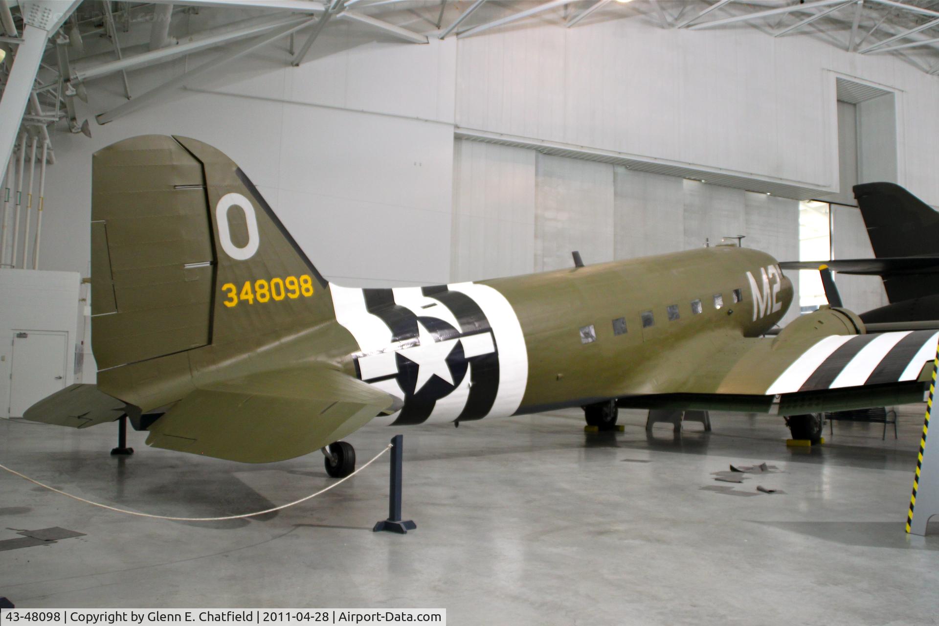43-48098, 1943 Douglas C-47A-30-DK Skytrain C/N 13914/25359, At the Strategic Air & Space Museum, Ashland, NE