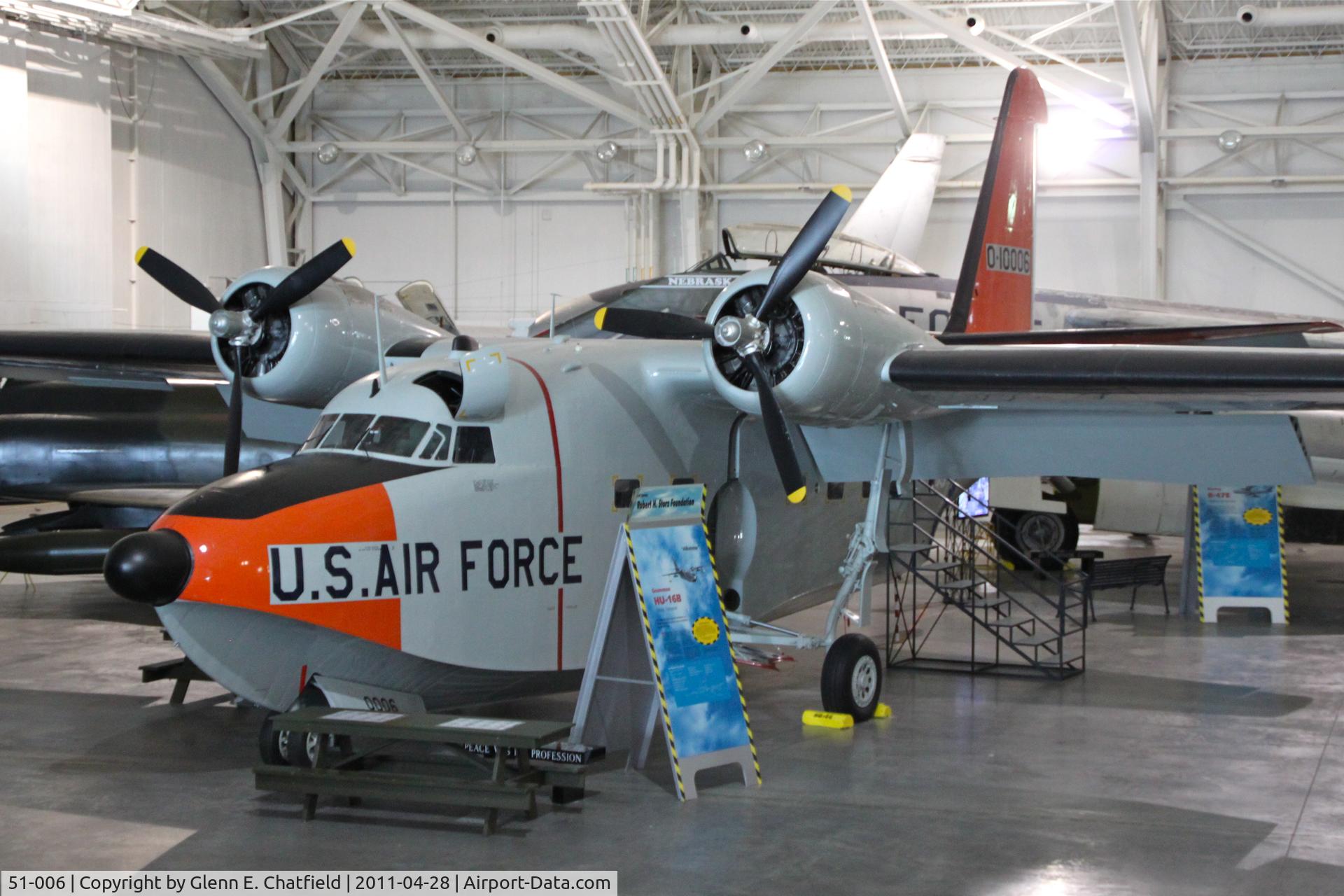 51-006, 1951 Grumman HU-16B Albatross C/N G-79, At the Strategic Air & Space Museum, Ashland, NE
