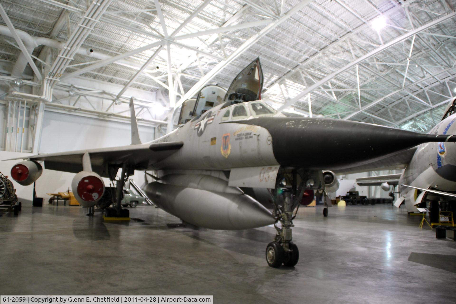 61-2059, 1961 Convair B-58A Hustler C/N 95, At the Strategic Air & Space Museum, Ashland, NE