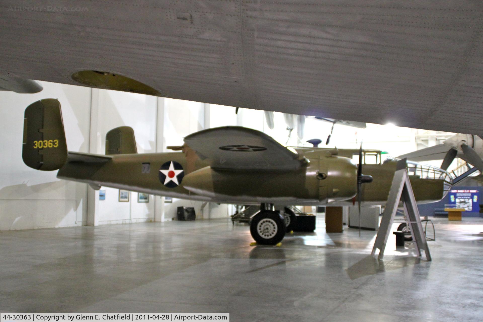 44-30363, 1944 North American TB-25J-25/27-NC Mitchell C/N 108-33638, At the Strategic Air & Space Museum, Ashland, NE