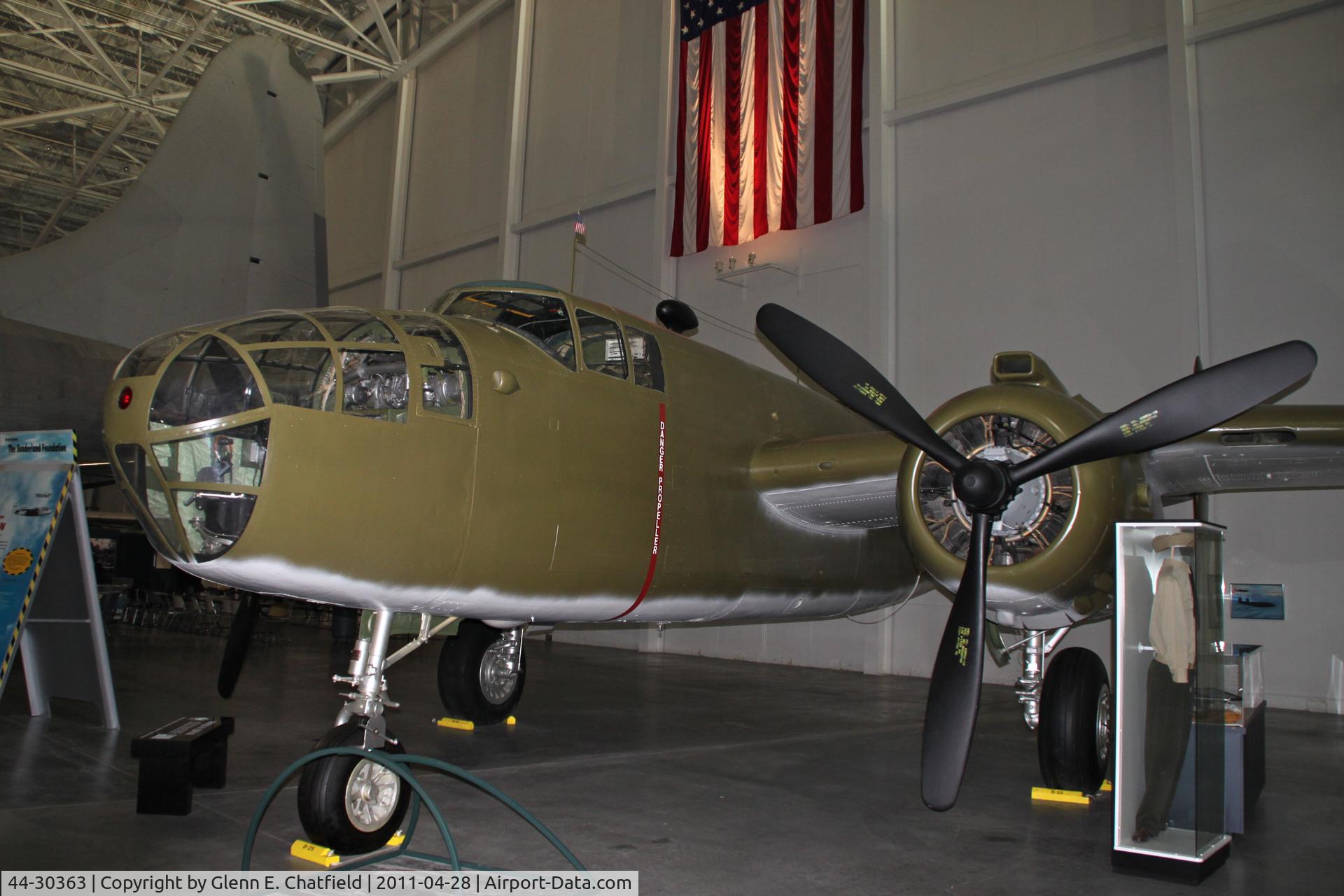 44-30363, 1944 North American TB-25J-25/27-NC Mitchell C/N 108-33638, At the Strategic Air & Space Museum, Ashland, NE