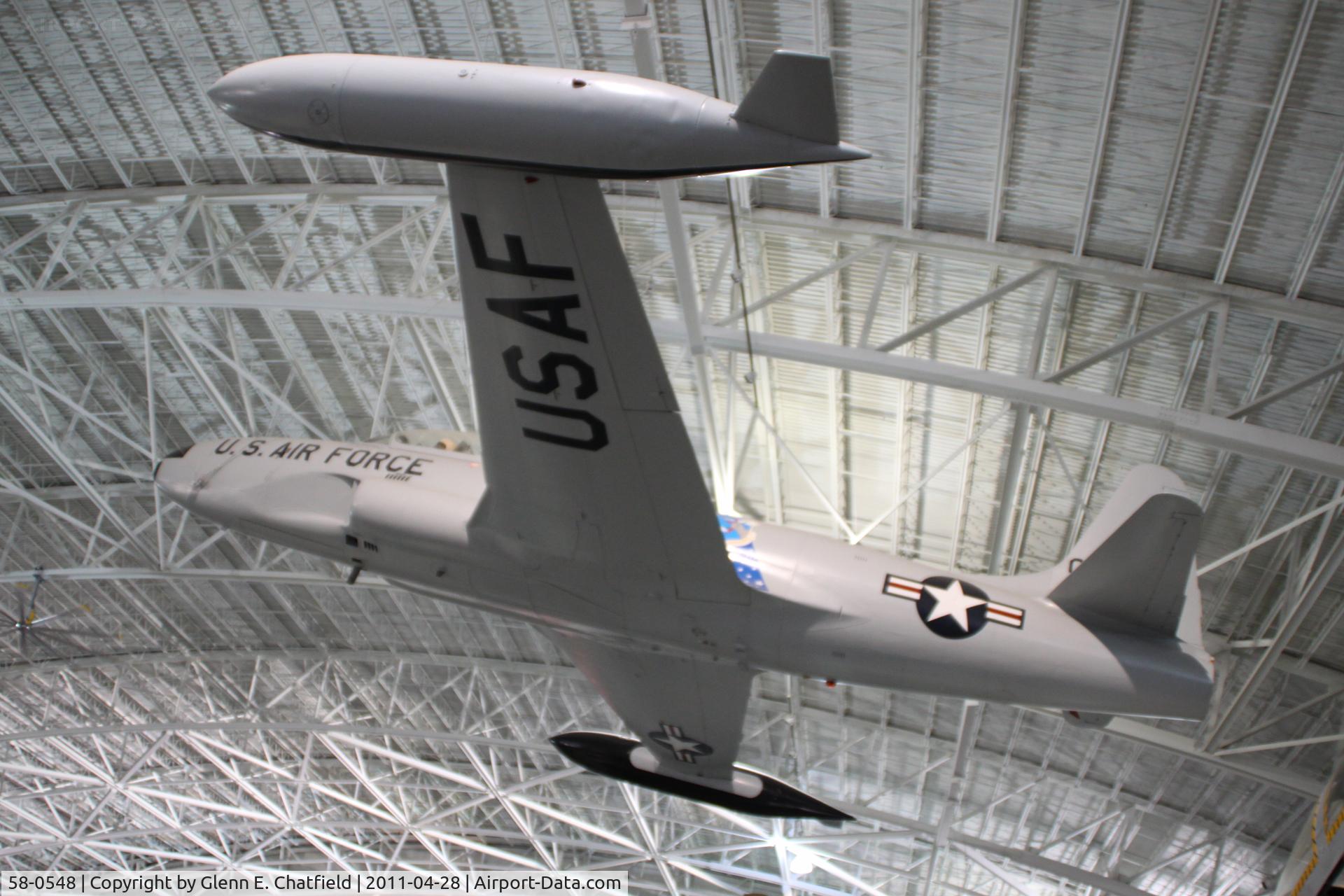 58-0548, 1958 Lockheed T-33A-5-LO Shooting Star C/N 580-1597, At the Strategic Air & Space Museum, Ashland, NE
