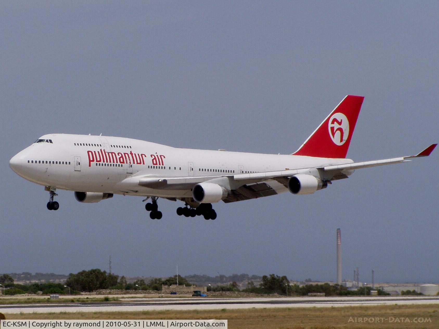 EC-KSM, 1994 Boeing 747-412 C/N 27178, B747 EC-KSM Pullmantur