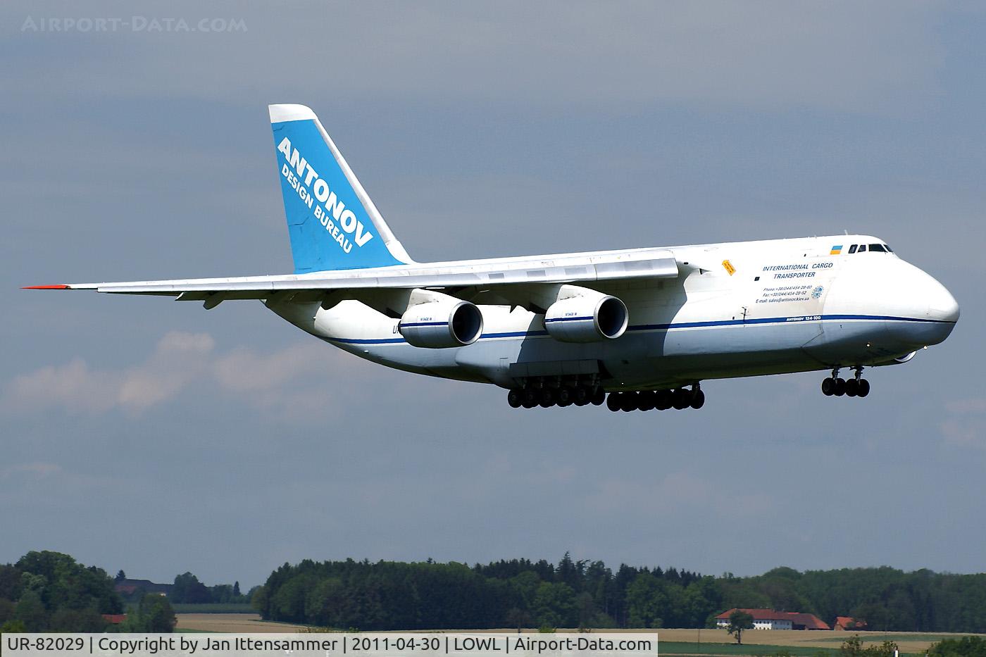 UR-82029, 1991 Antonov An-124-100 Ruslan C/N 19530502630/0210, UR-82029 @ LOWL