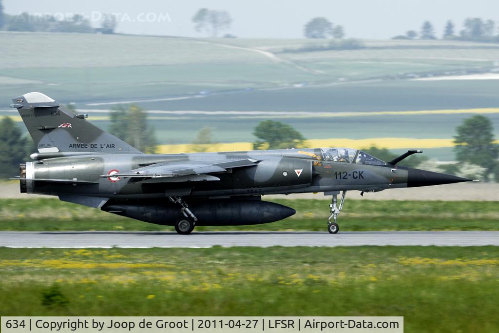 634, Dassault Mirage F.1CR C/N 634, still in de markings of ER01.033 (BR244)