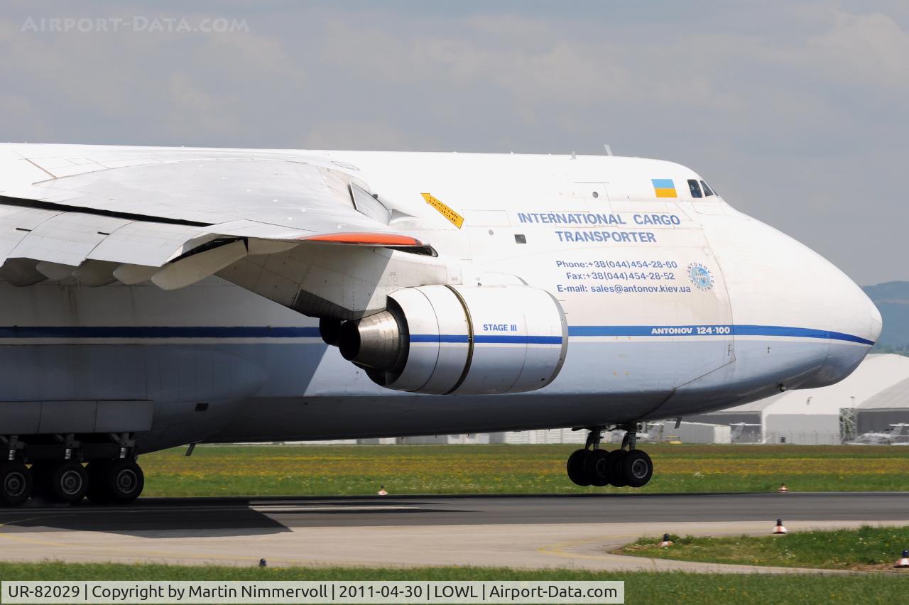 UR-82029, 1991 Antonov An-124-100 Ruslan C/N 19530502630/0210, Heavylift
