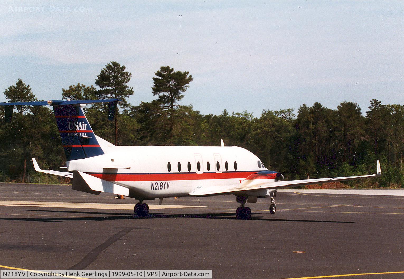 N218YV, 1996 Beech 1900D C/N UE-218, USAIR