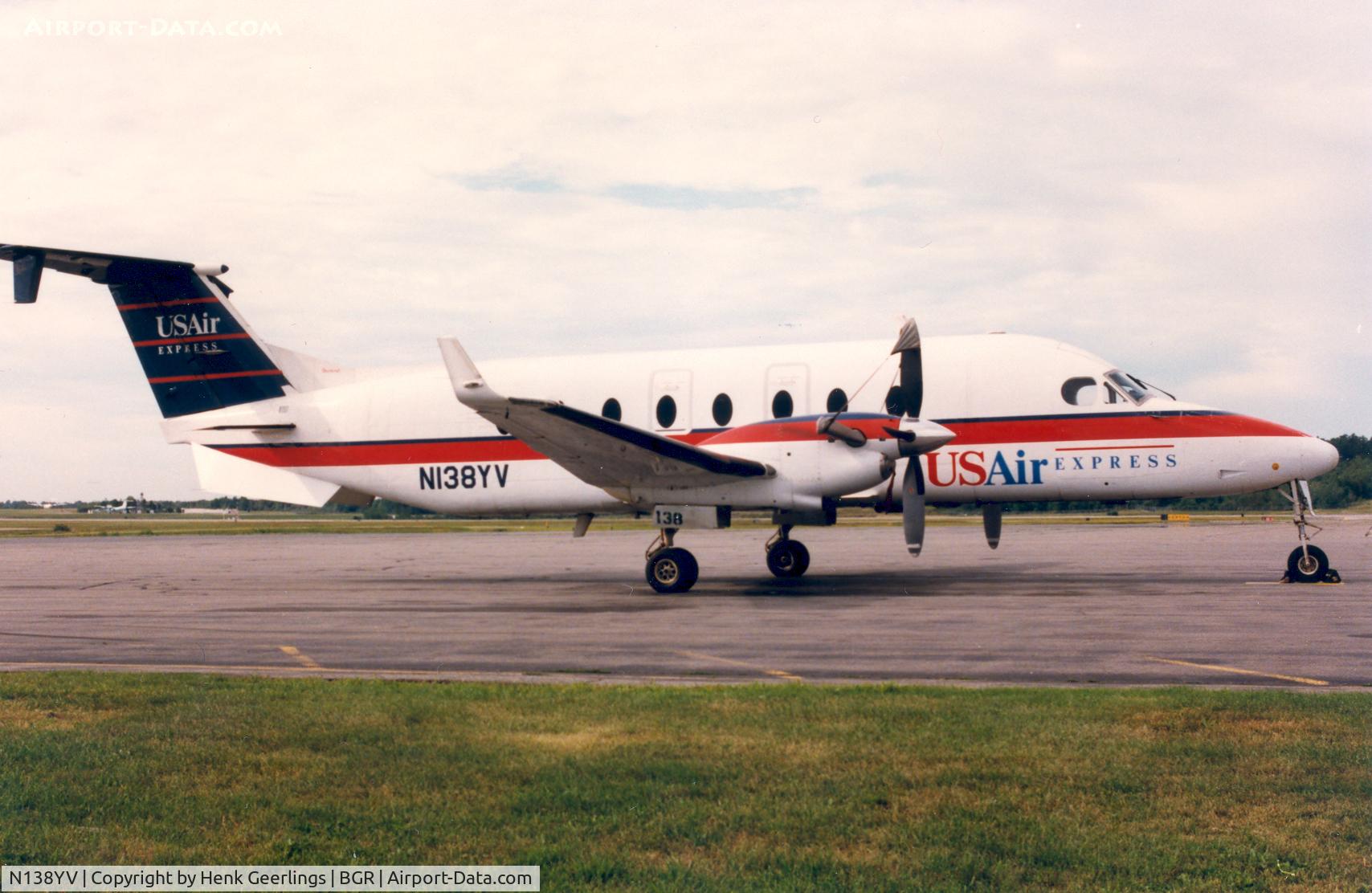 N138YV, 1995 Beech 1900D C/N UE-138, USAir Express