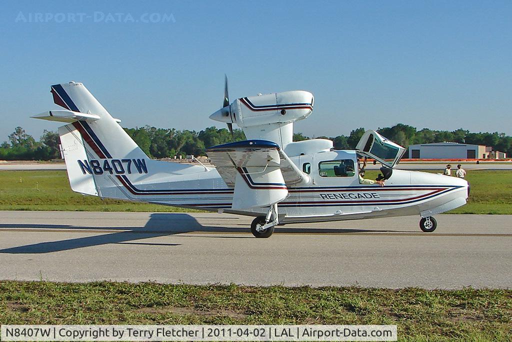 N8407W, 1983 Aerofab Inc Lake LA-250 C/N 58, 2011 Sun n Fun at Lakeland , Florida