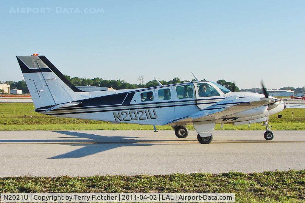 N2021U, 1978 Beech 58 Baron C/N TH-957, 2011 Sun n Fun at Lakeland , Florida