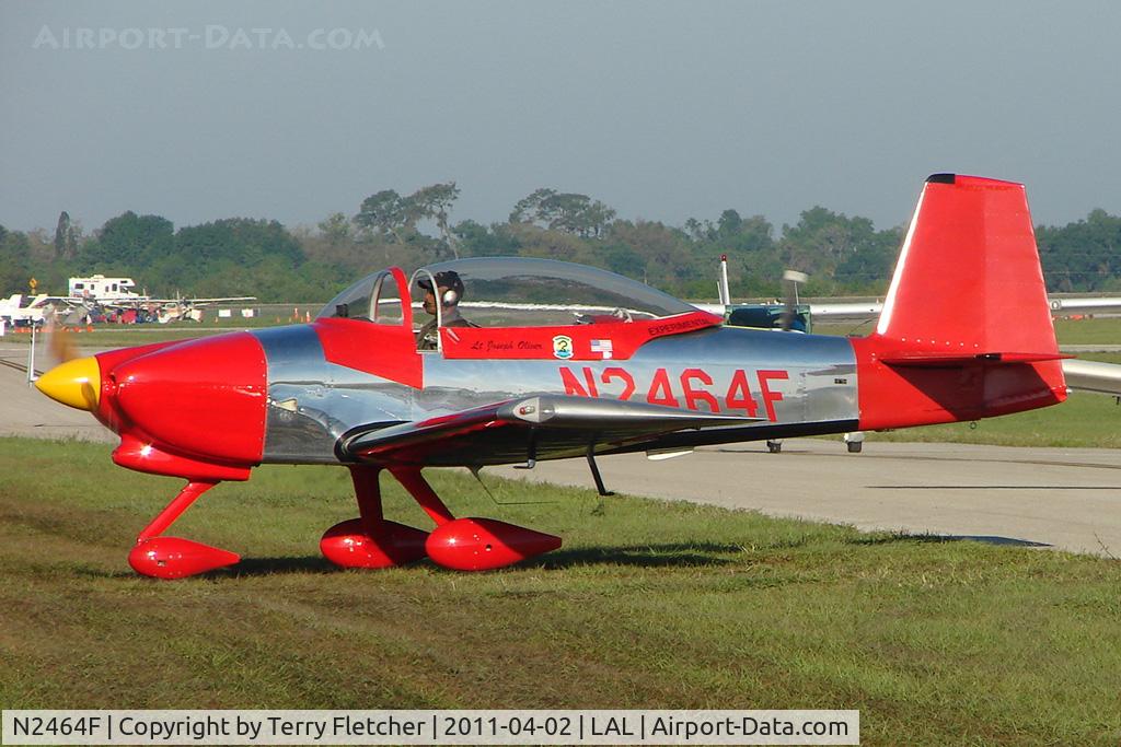 N2464F, 2008 Vans RV-8A C/N 82492, 2011 Sun n Fun at Lakeland , Florida