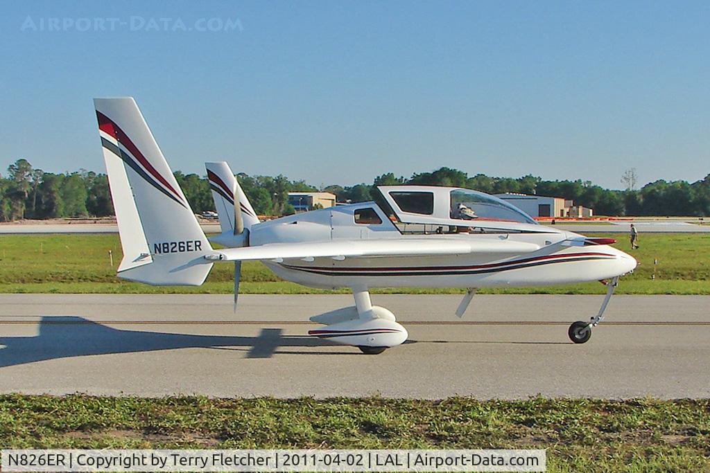 N826ER, 1999 Co-Z Cozy Mk IV C/N 088, 2011 Sun n Fun at Lakeland , Florida