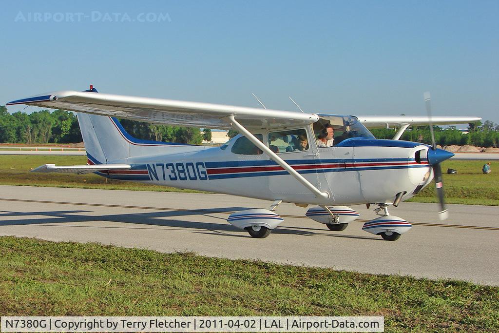 N7380G, 1970 Cessna 172K Skyhawk C/N 17259080, 2011 Sun n Fun at Lakeland , Florida