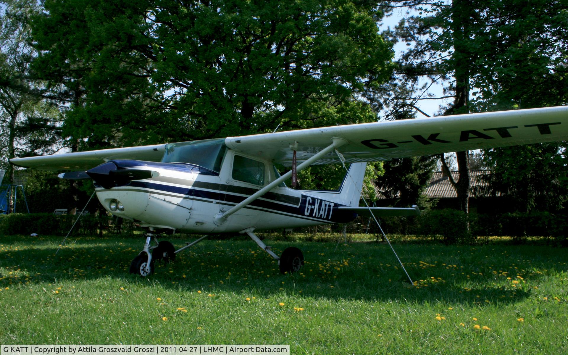 G-KATT, 1981 Cessna 152 C/N 152-85661, Miskolc Airport, Hungary