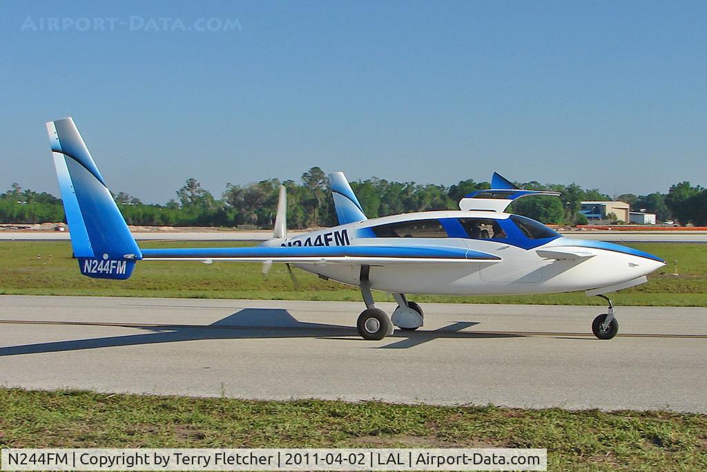N244FM, Velocity Velocity XL RG C/N 3RX072, 2011 Sun n Fun at Lakeland , Florida