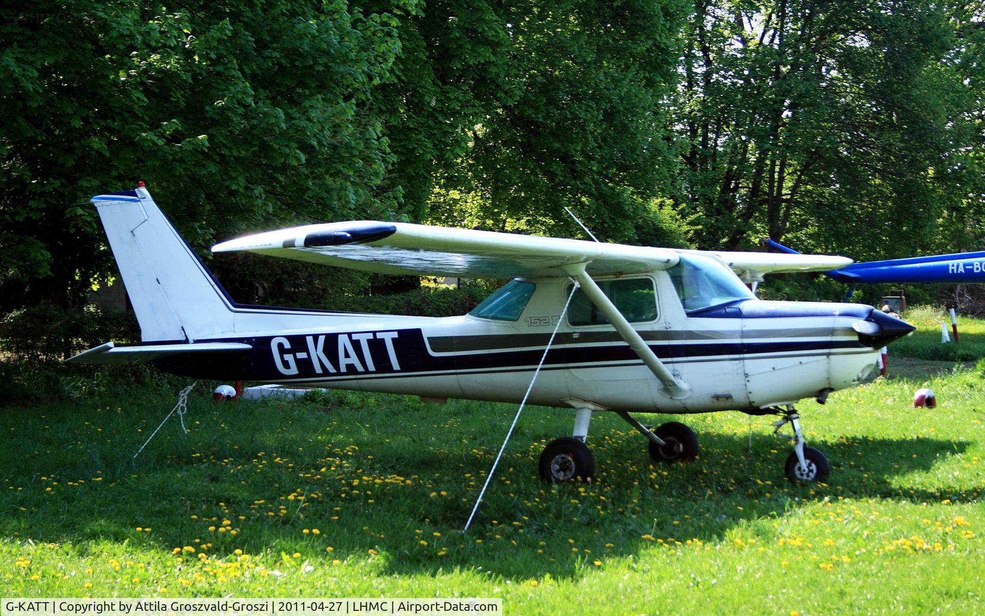 G-KATT, 1981 Cessna 152 C/N 152-85661, Miskolc Airport, Hungary