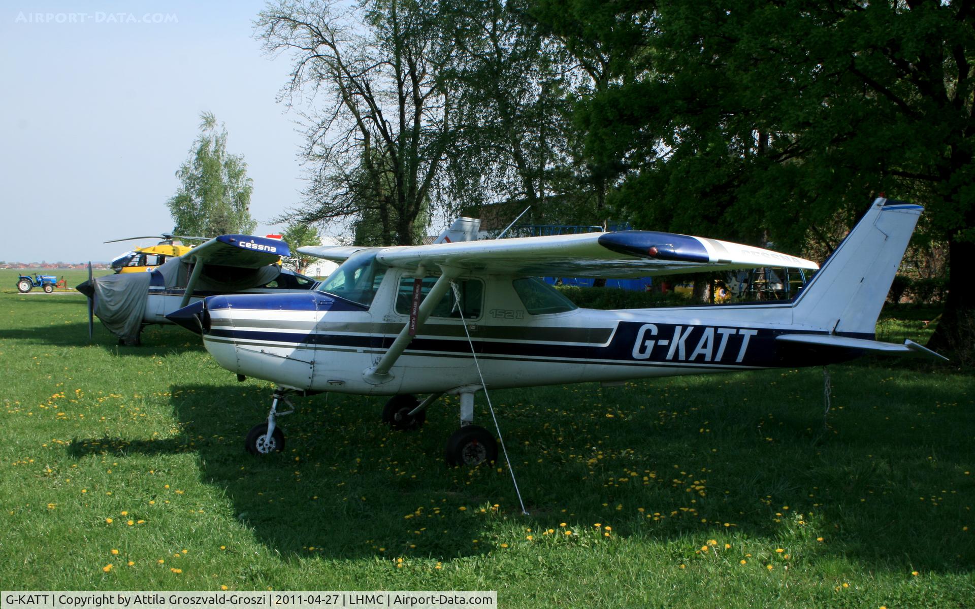 G-KATT, 1981 Cessna 152 C/N 152-85661, Miskolc Airport, Hungary
