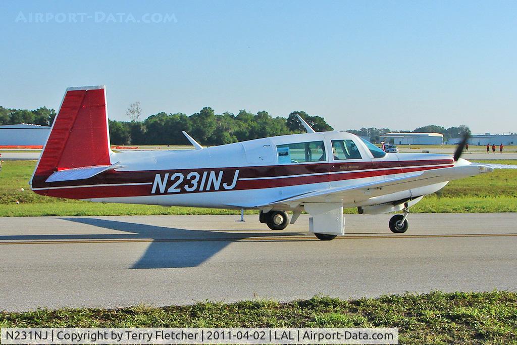 N231NJ, 1980 Mooney M20K C/N 25-0324, 2011 Sun n Fun at Lakeland , Florida