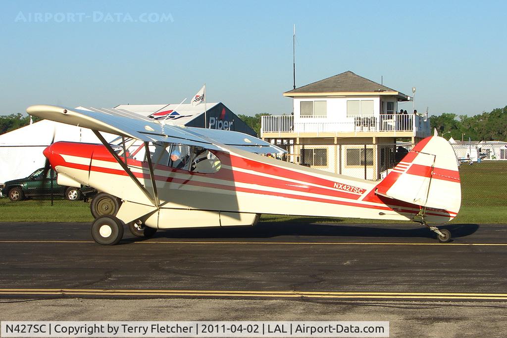 N427SC, Piper PA-18 Super Cub Replica C/N 001 (N427SC), 2011 Sun n Fun at Lakeland , Florida