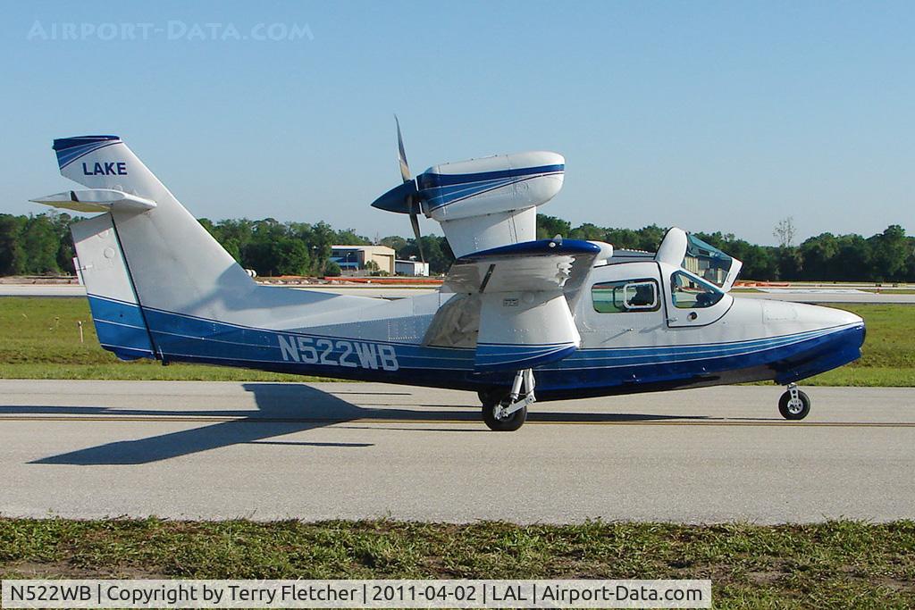 N522WB, Lake LA-250 Renegade C/N 56, 2011 Sun n Fun at Lakeland , Florida