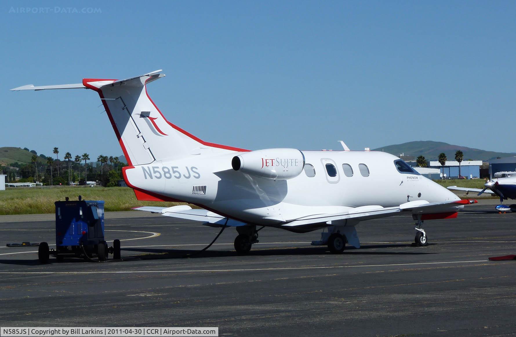 N585JS, 2010 Embraer EMB-500 Phenom 100 C/N 50000138, Visitor