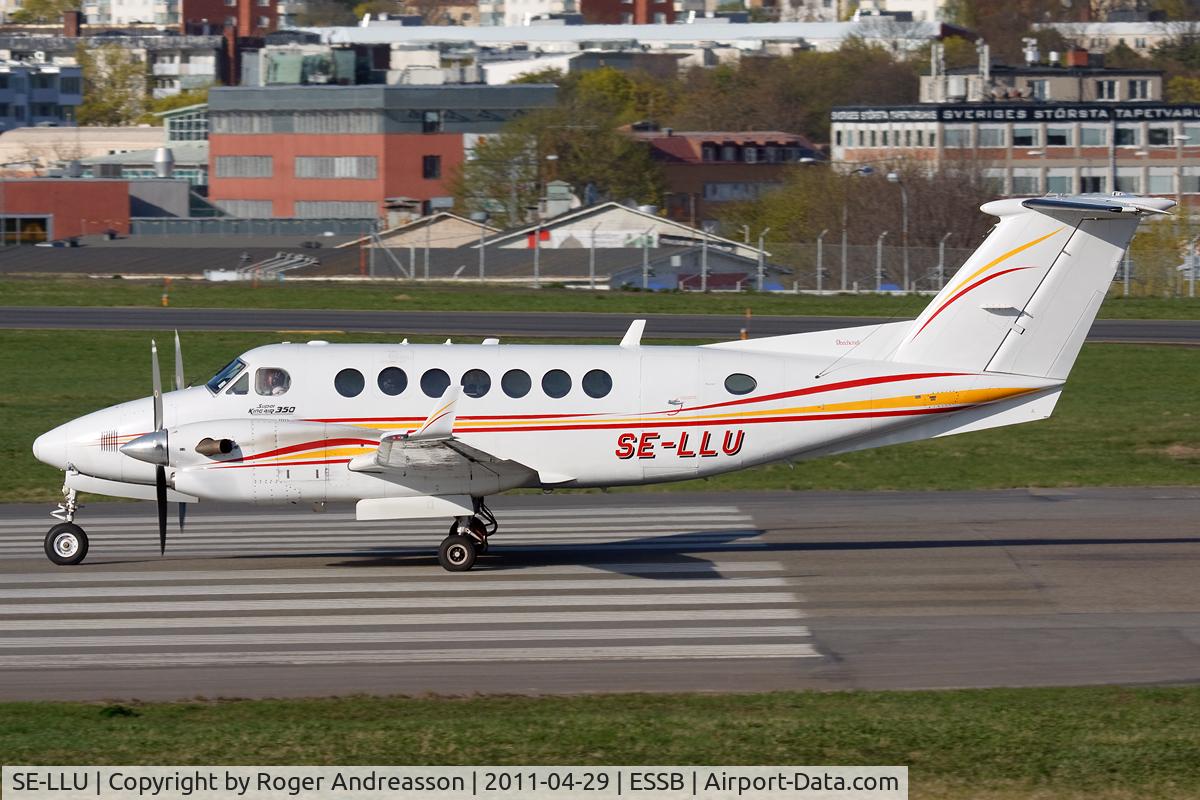 SE-LLU, 1997 Beech 300 (350iER) Super King Air C/N FL-175, Op by Waltair