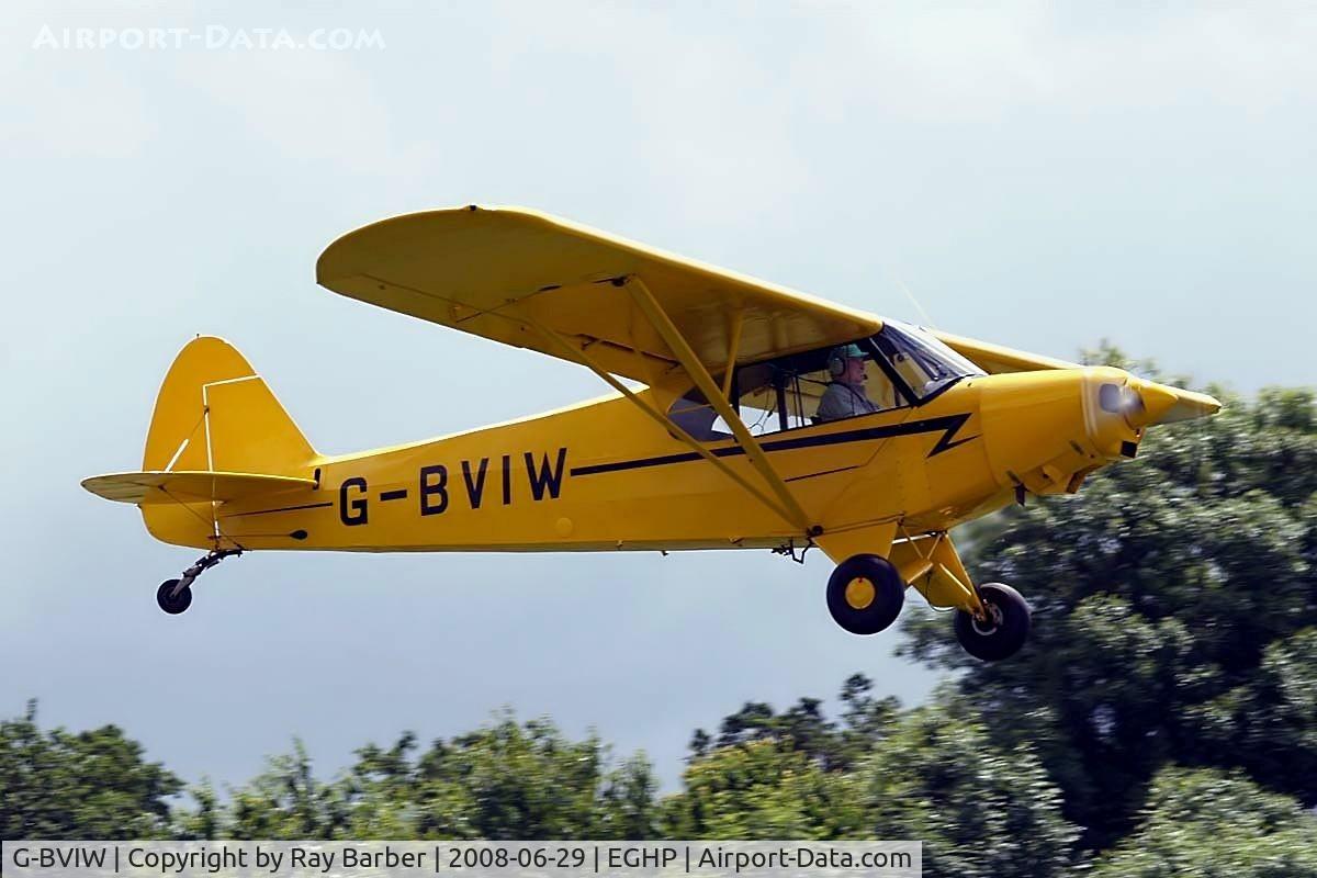 G-BVIW, 1965 Piper PA-18-150 Super Cub C/N 18-8277, Piper PA-18-150 Super Cub [18-8277] Popham~G 29/06/2008