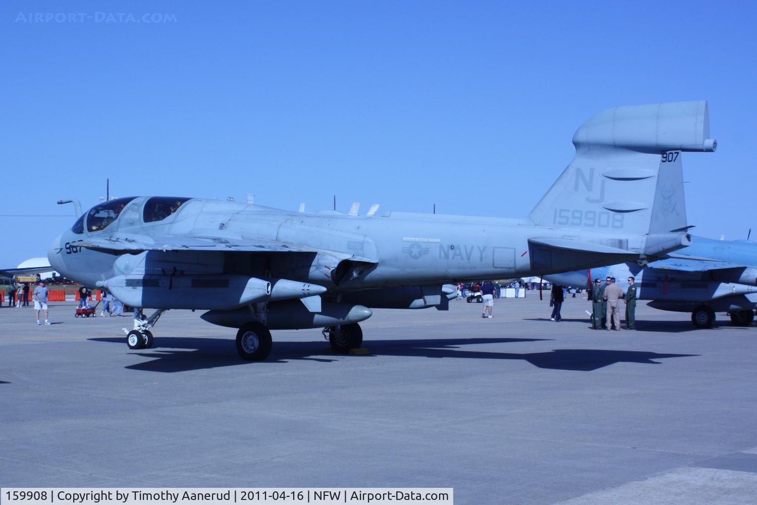 159908, Grumman EA-6B Prowler C/N P-55, Grumman EA-6B Prowler, c/n: P-55