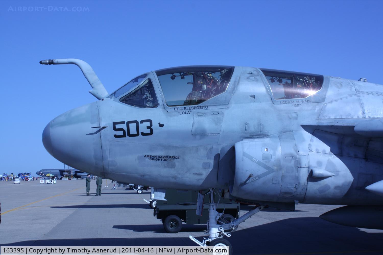 163395, Grumman EA-6B Prowler C/N P-135, Grumman EA-6B ICAP II Block 86 Prowler c/n P135; Air Expo 2011