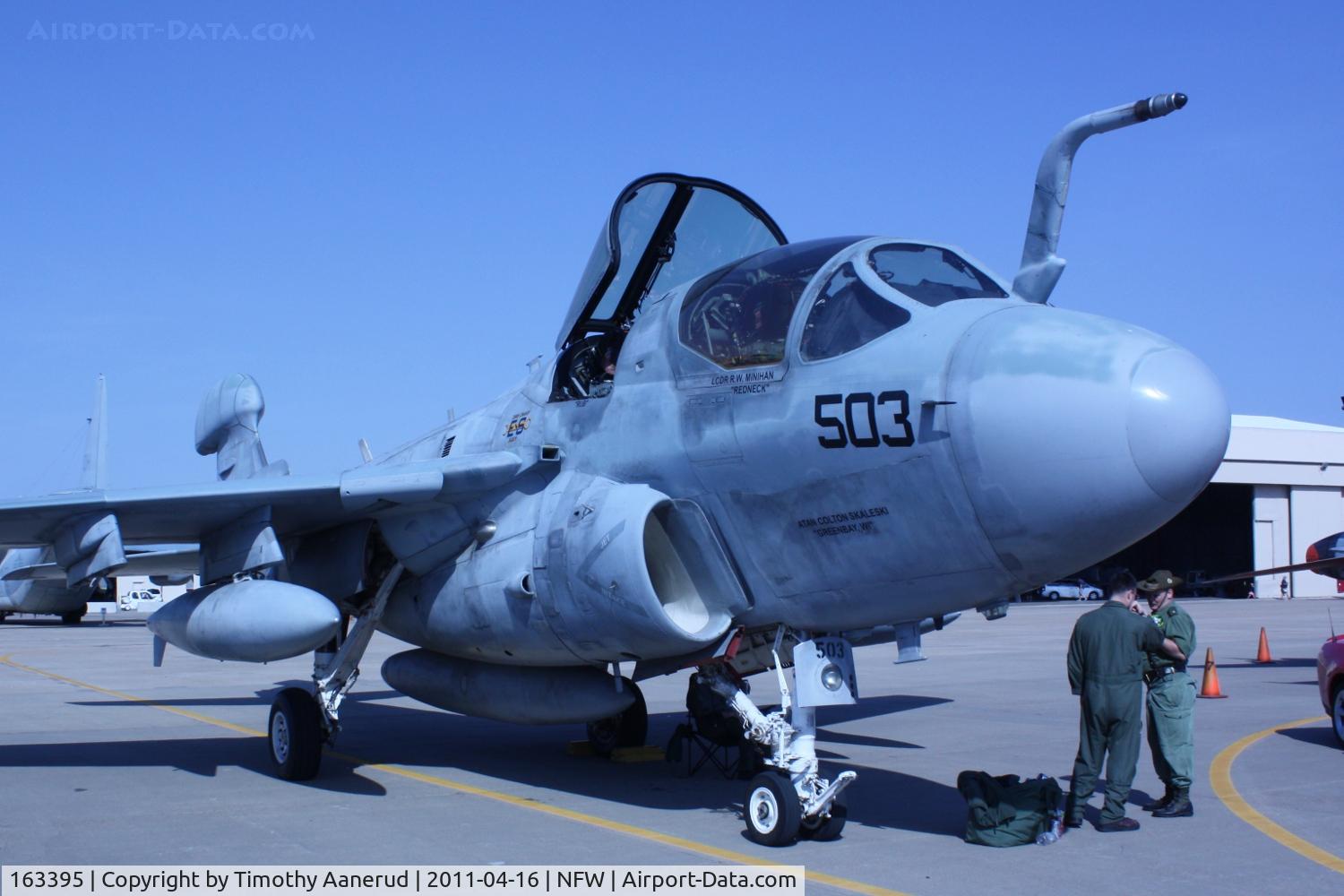 163395, Grumman EA-6B Prowler C/N P-135, Grumman EA-6B ICAP II Block 86 Prowler c/n P135;