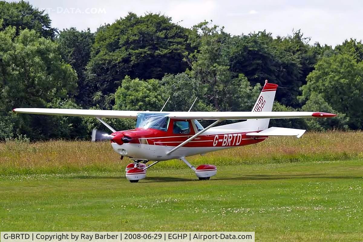 G-BRTD, 1977 Cessna 152 C/N 152-80023, Cessna 152 [152-80023] Popham~G 29/06/2008