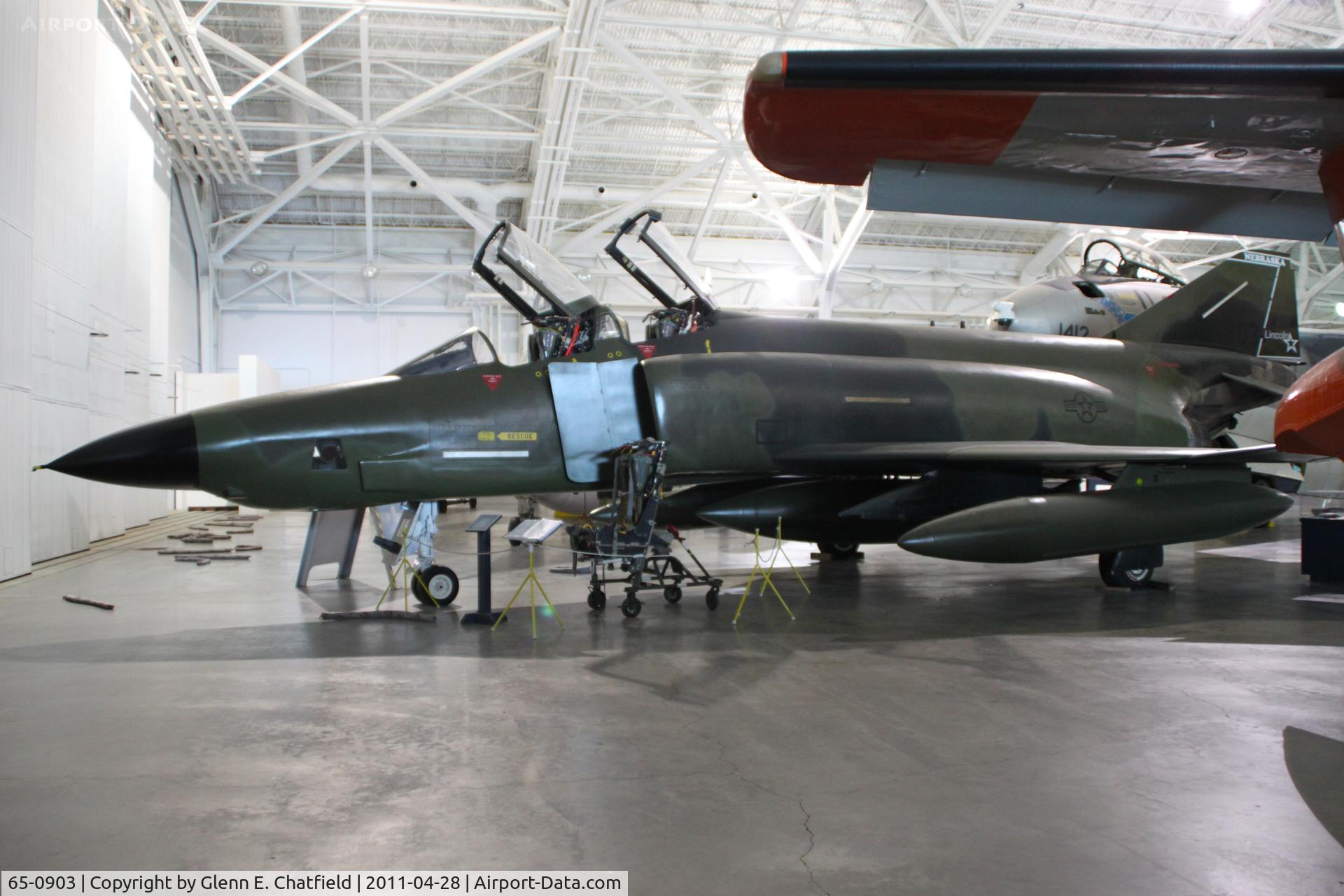 65-0903, 1965 McDonnell RF-4C Phantom II C/N 1556, At the Strategic Air & Space Museum, Ashland, NE