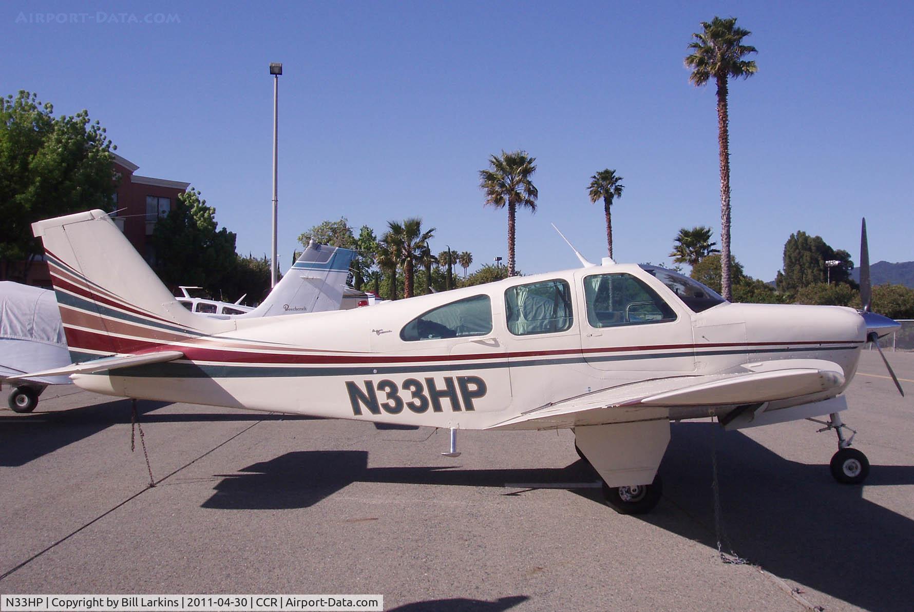 N33HP, Beech 35-C33 Debonair C/N CD-939, Visitor