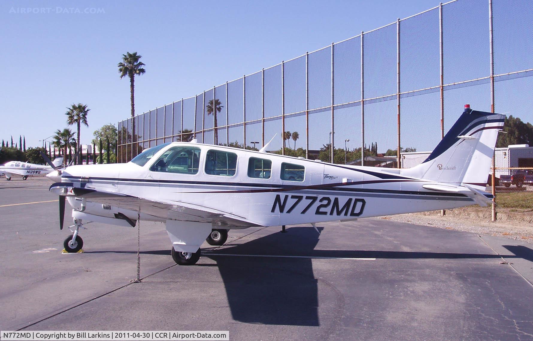 N772MD, 1997 Beech B36TC Bonanza C/N EA-605, Visitor