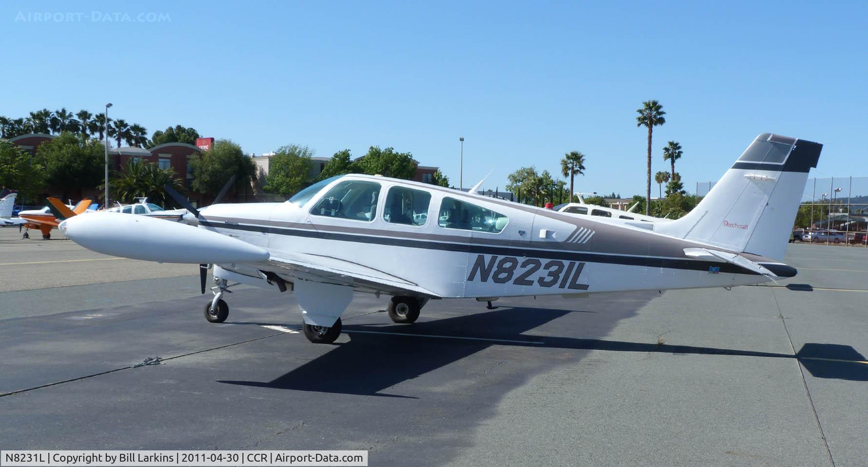 N8231L, 1991 Beech F33A Bonanza C/N CE-1604, Visitor