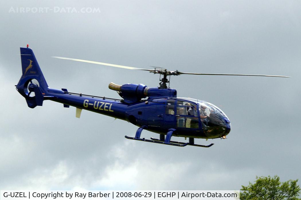 G-UZEL, 1978 Aerospatiale SA-341G Gazelle C/N 1413, Aerospatiale SA.341G Gazelle [1413] Popham~G 29/06/2008