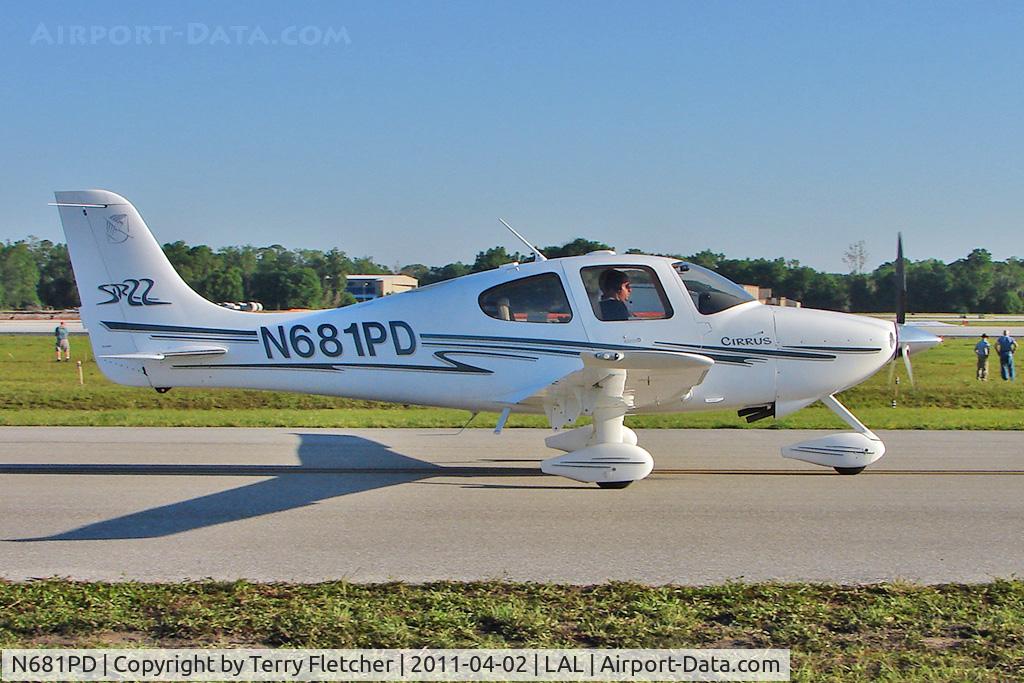 N681PD, 2003 Cirrus SR22 C/N 0543, 2011 Sun n Fun at Lakeland Florida